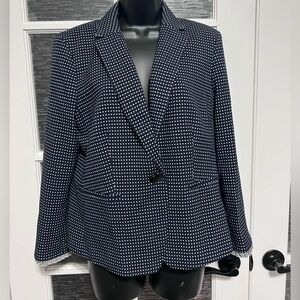 Ann Taylor Navy Blue Blazer